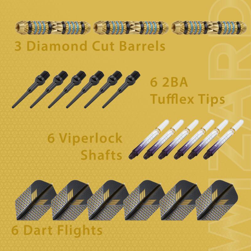 Viper Wizard Blue/Black Soft Tip Darts 18 Grams - Image 4