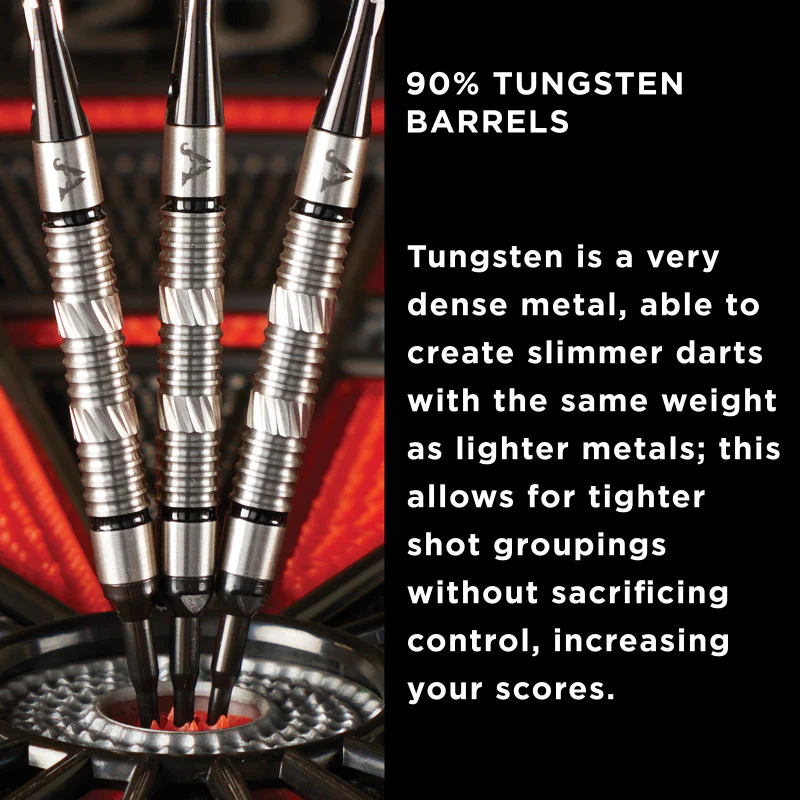 Viper Element Darts 90% Tungsten Soft Tip Darts Grooved Barrel 20 Grams - Image 5