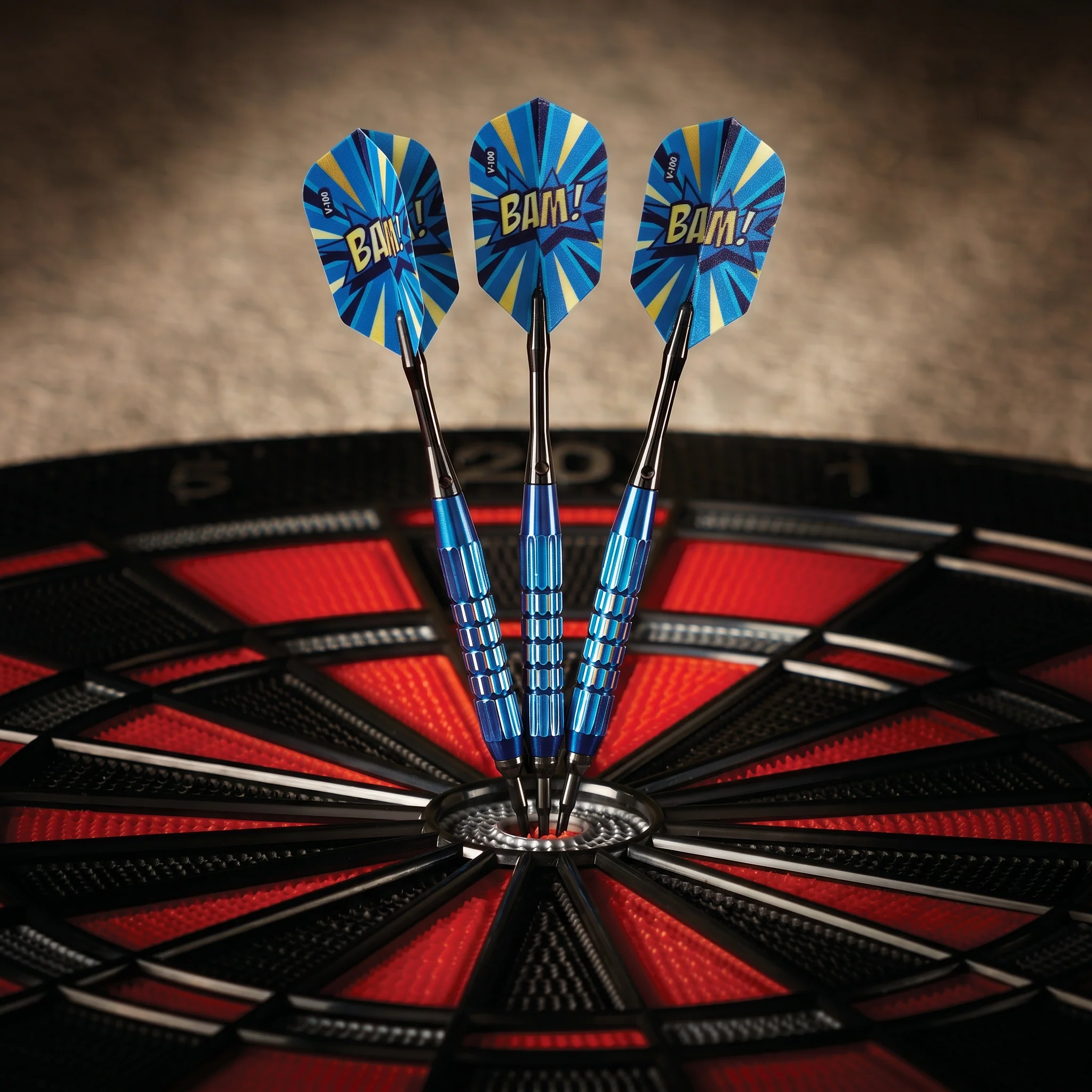 Viper Comix BAM! Darts Soft Tip Darts Blue 18 Grams - Image 8