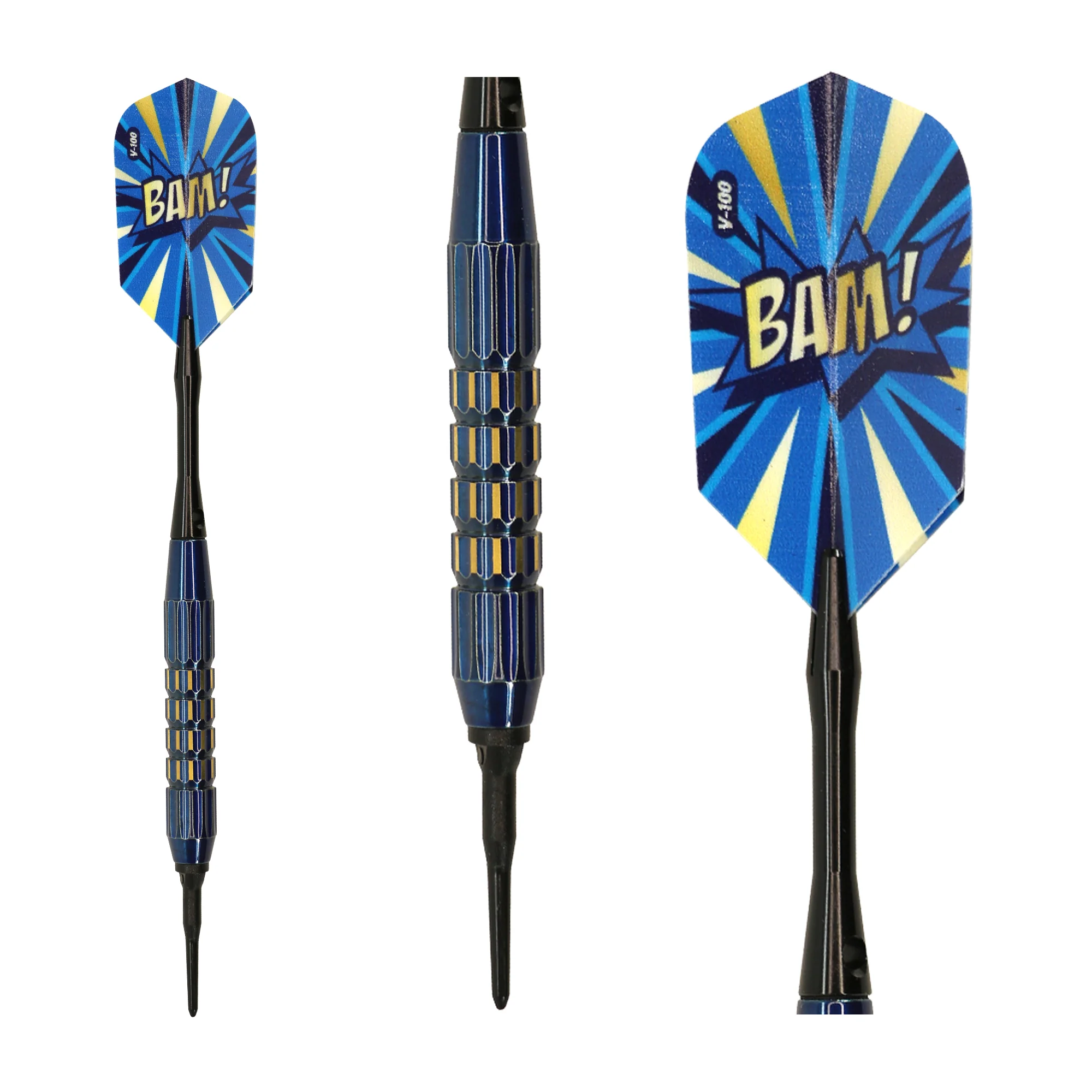 Viper Comix BAM! Darts Soft Tip Darts Blue 18 Grams - Image 11