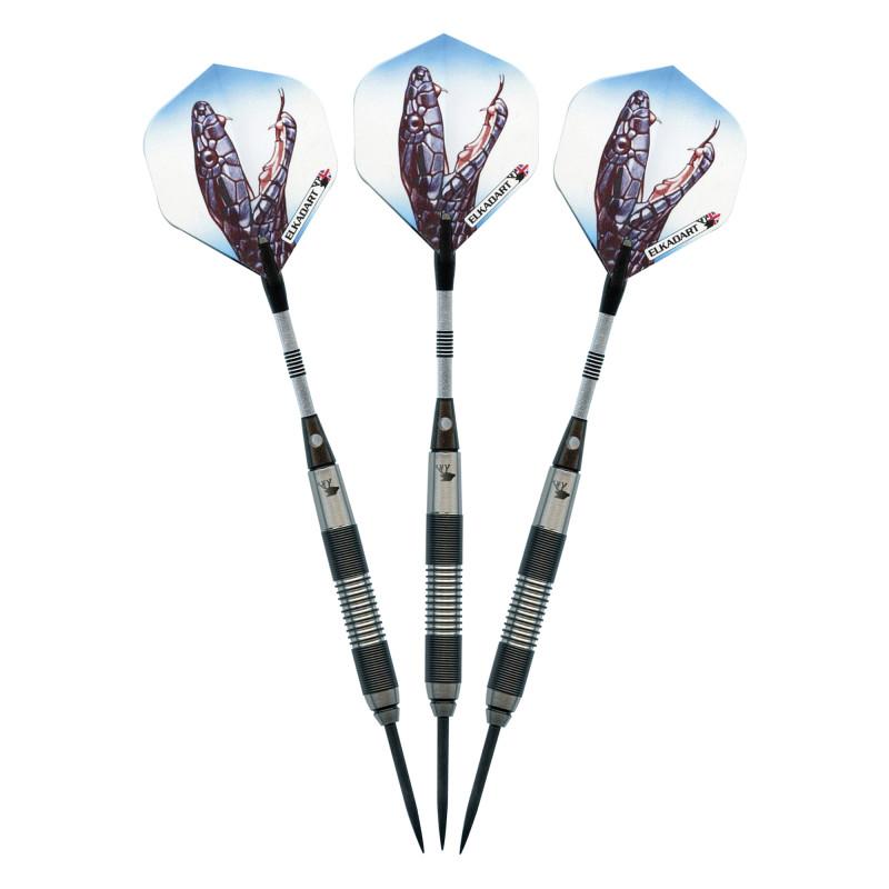 Elkadart Black Mamba 80% Tungsten Steel Tip Darts 26 Grams