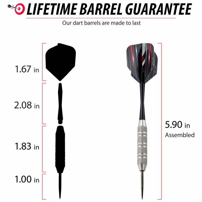 Fat Cat Darts in a Jar Steel Tip 20 Grams 27 Count - Image 6