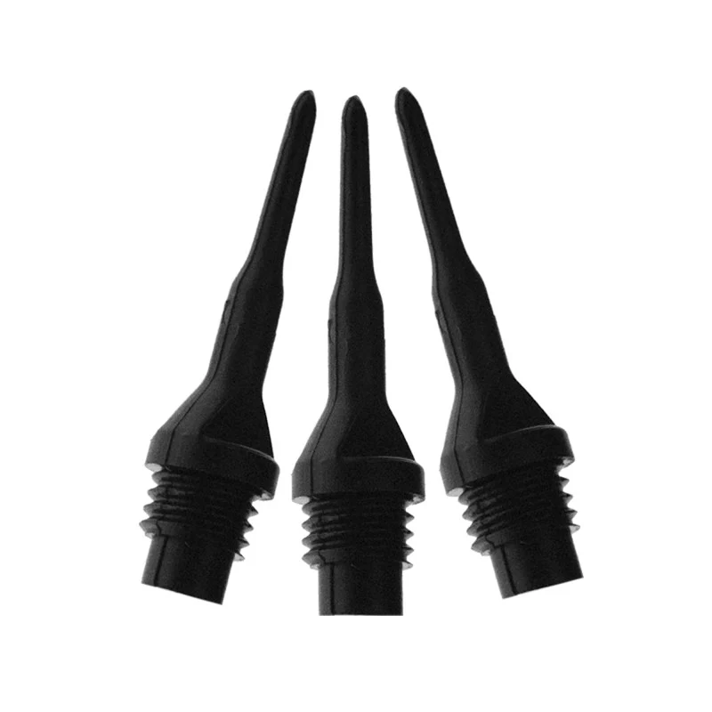 Viper Tufflex Tips II 1/4" Black 500Ct Soft Dart Tips - Image 7