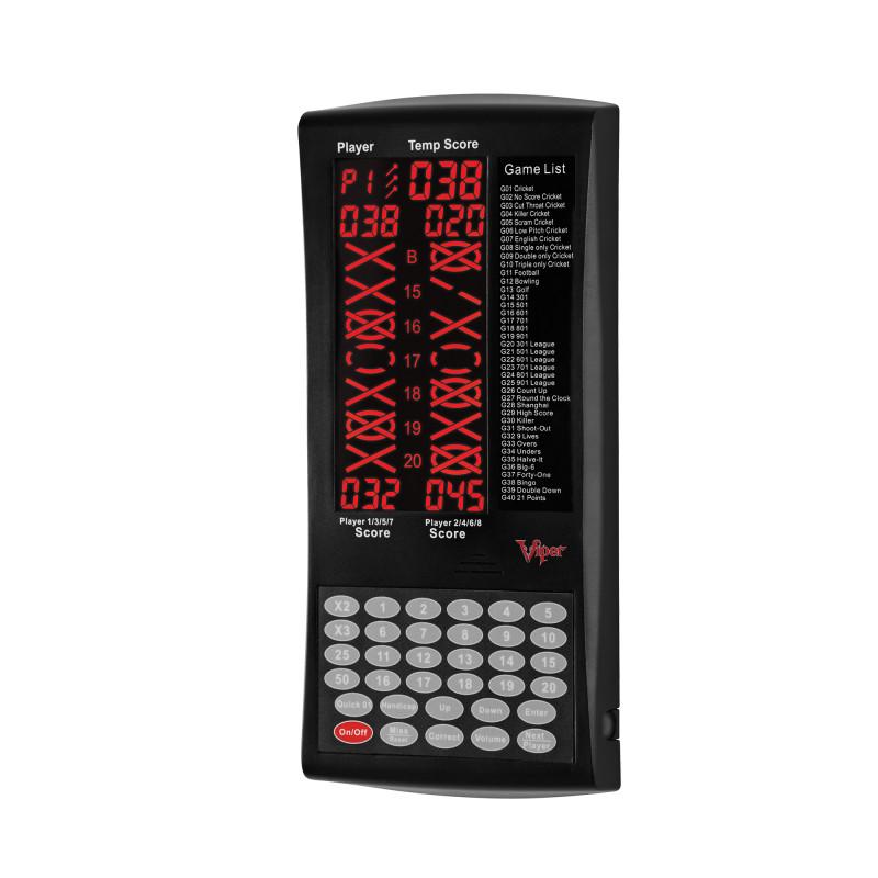 Viper Shot King Bristle Dartboard, ProScore, and Laser Line - Image 3