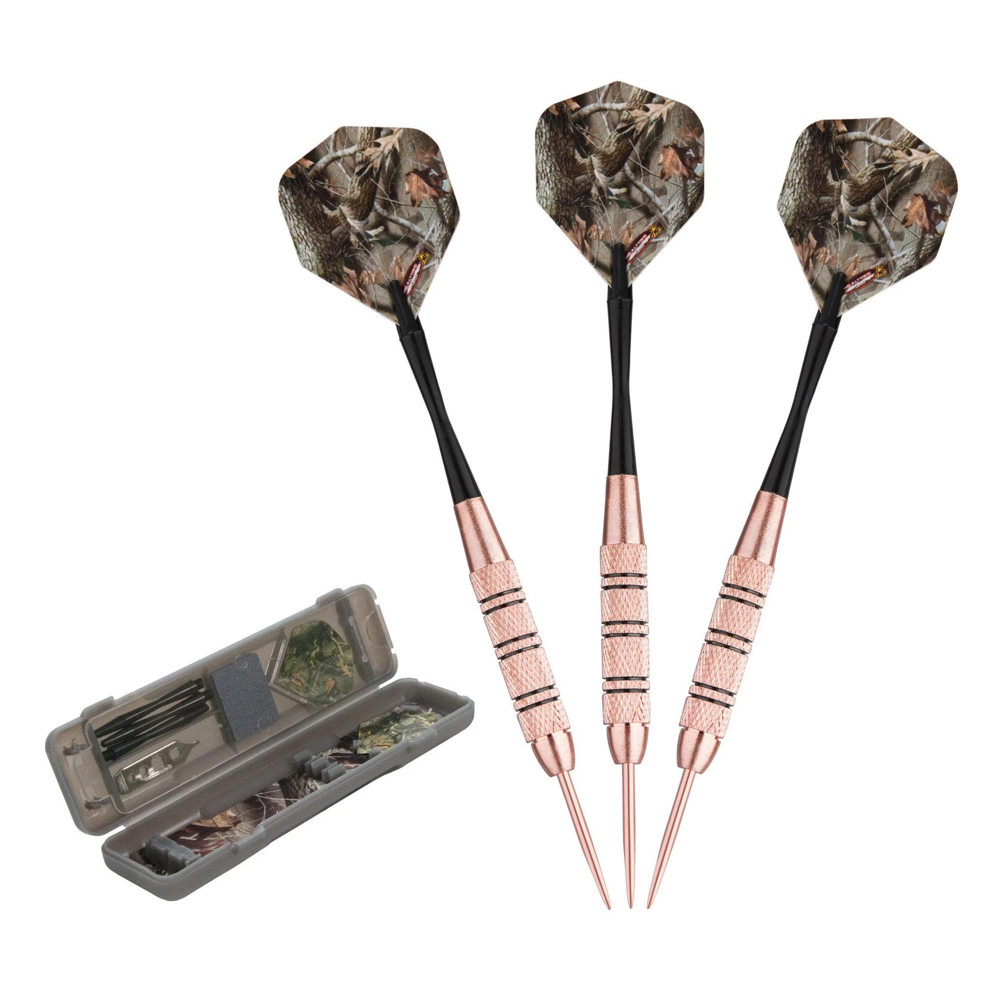 Viper Hudson All-in-One & Fat Cat Realtree Camouflage Steel Tip Darts - Image 2