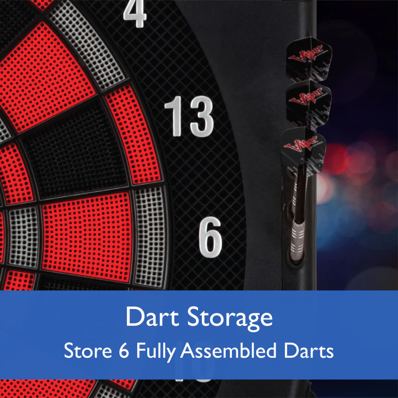 Viper Solar Blast Electronic Dartboard, 15.5" Regulation Target - Image 10