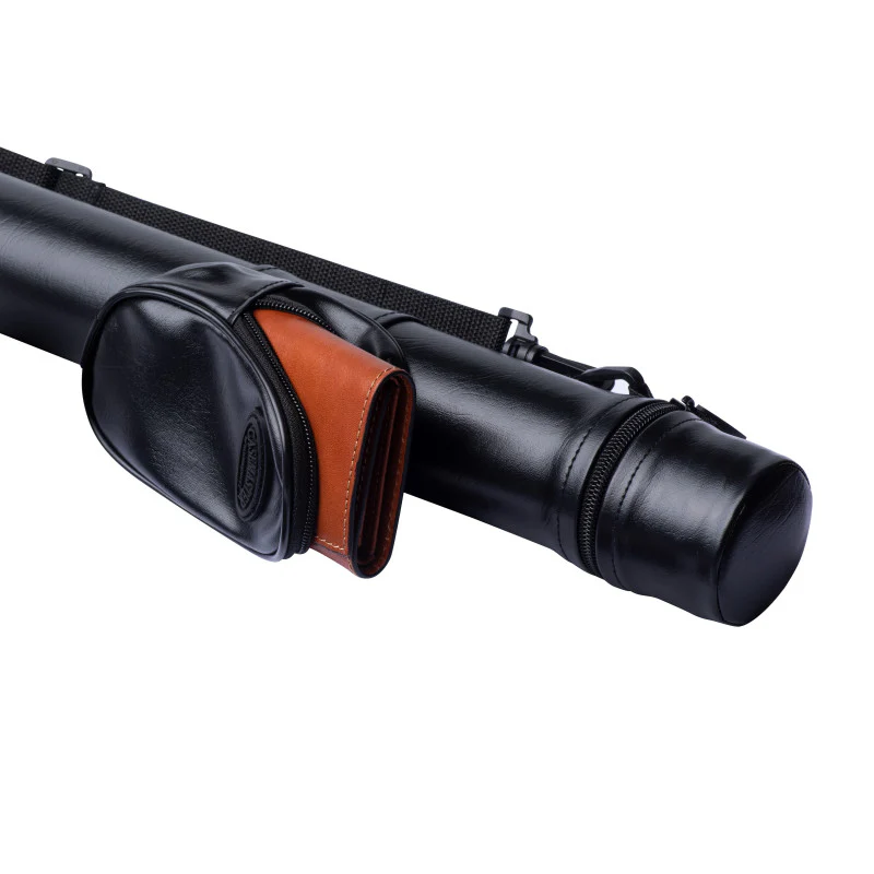 Casemaster Q-Vault Supreme Black with Red Trim Cue Case - Image 6