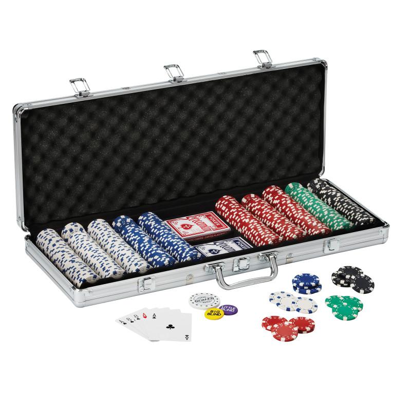 Fat Cat Texas Hold'em Table & Poker Chip Set - Image 3
