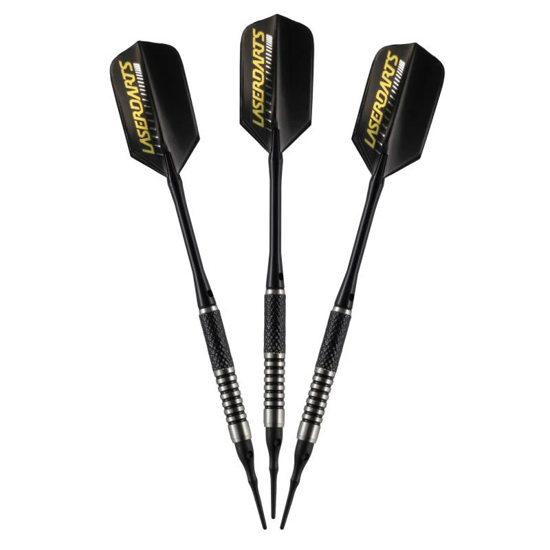 Laserdarts Pythons 90% Tungsten Soft Tip Darts Knurled Barrel 16 Grams