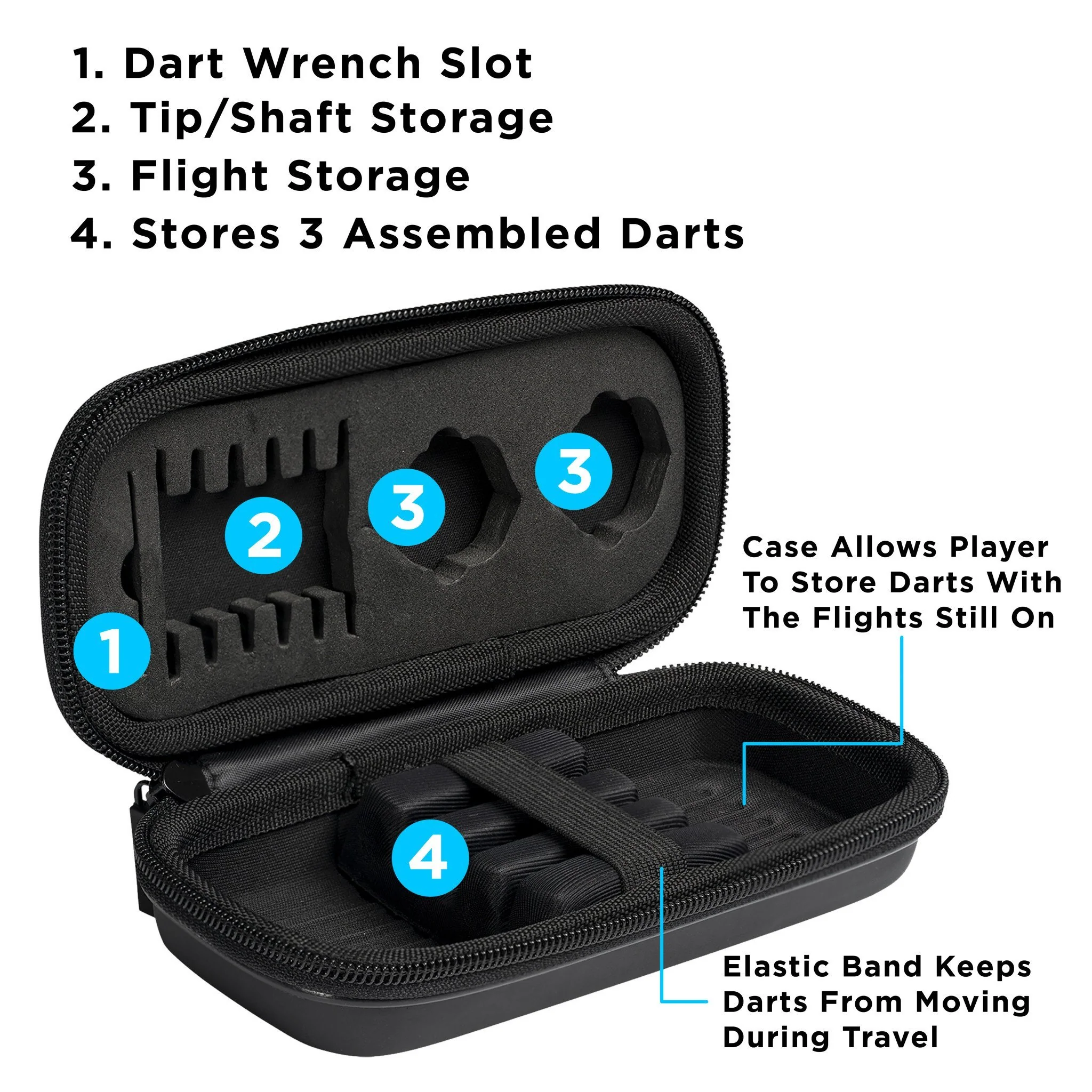 [OPEN BOX]  Viper Desperado 80% Tungsten Death Mark Soft Tip Darts 1 Knurled Ring 18 Grams - Image 3