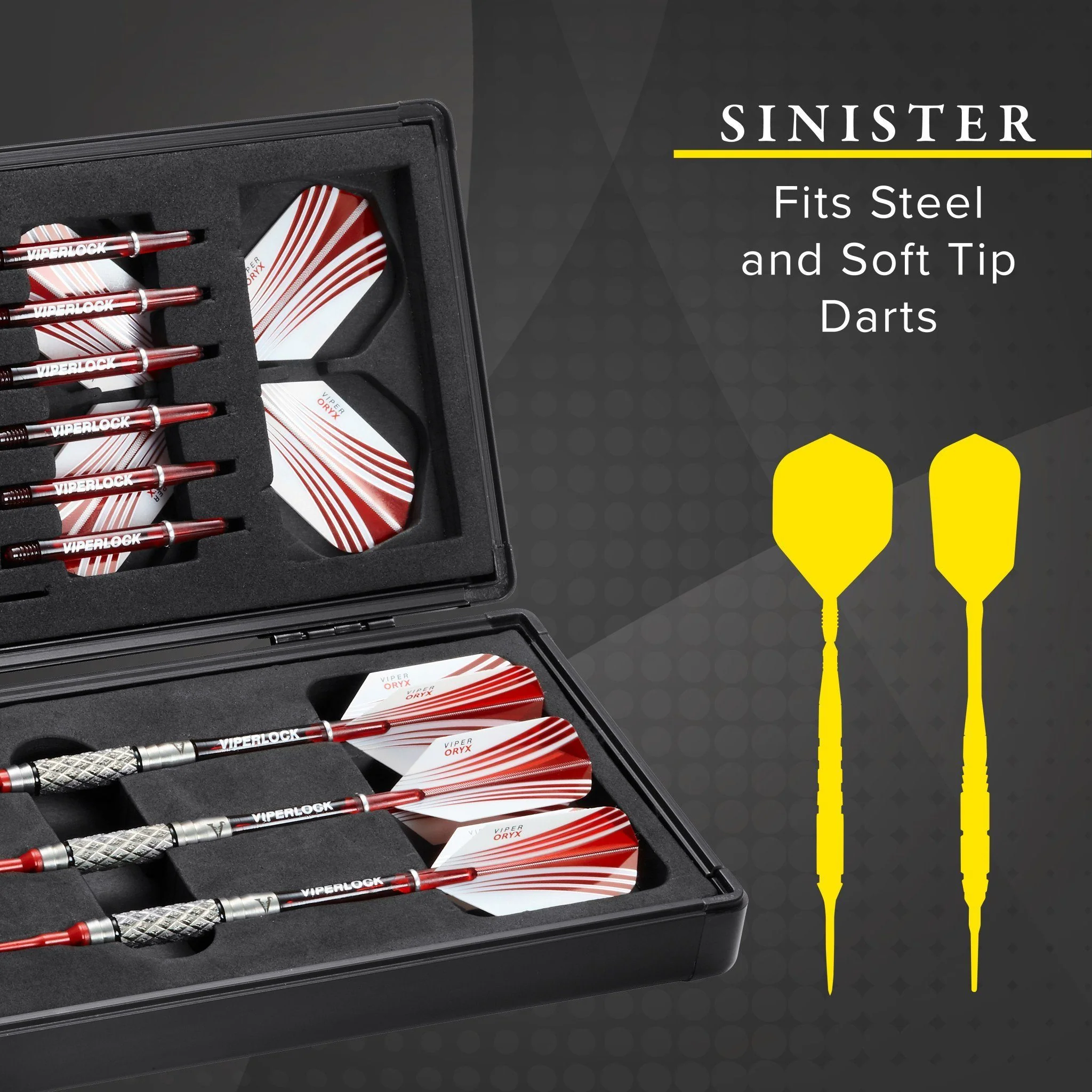 [OPEN BOX]  Casemaster Sinister Magnetic Dart Case - Image 4