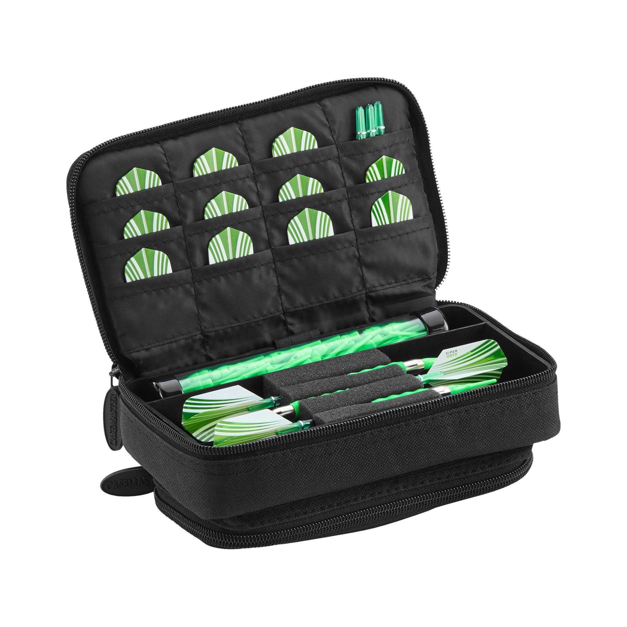 [OPEN BOX]  Casemaster Plazma Plus Dart Case with Black Zipper and Phone Pocket