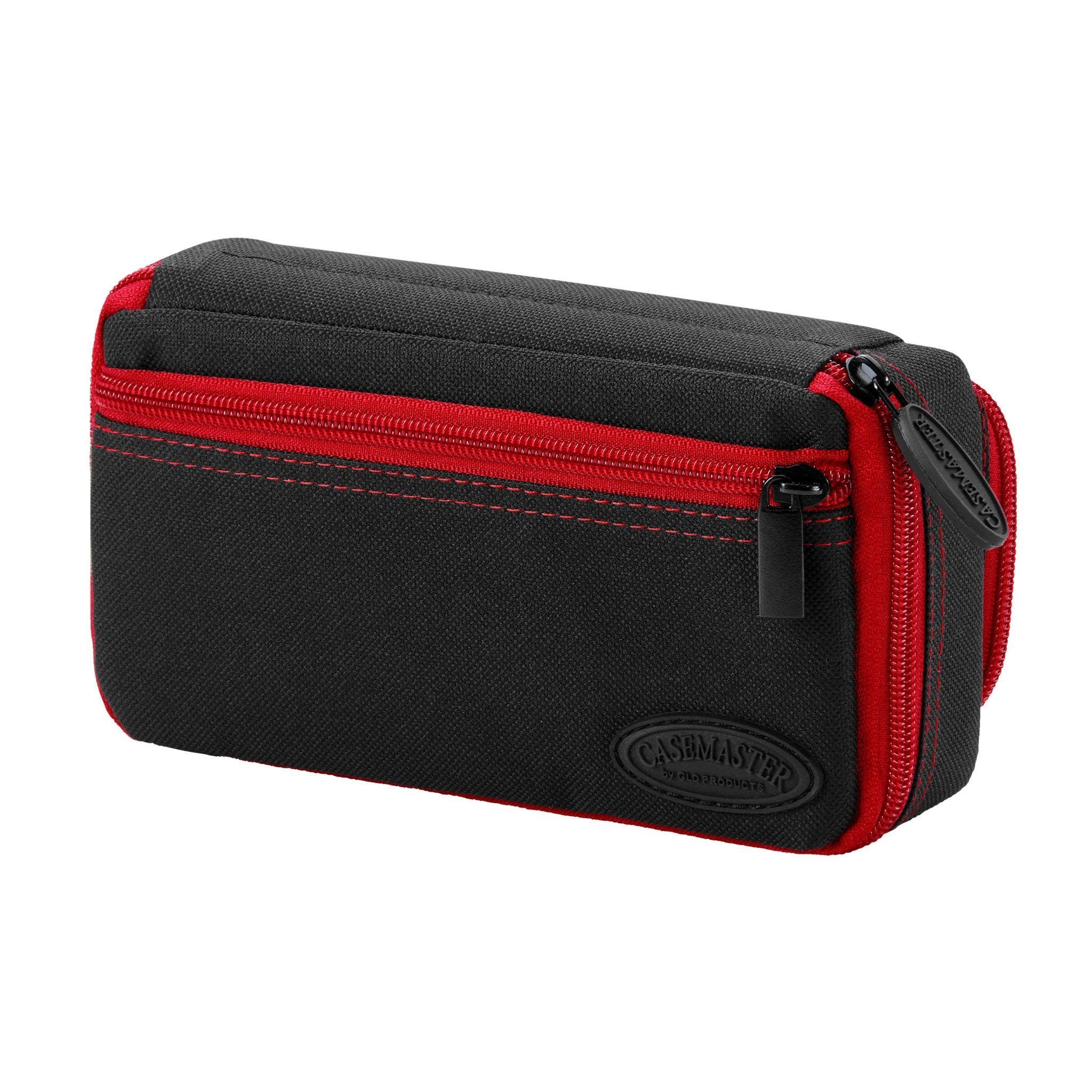 [OPEN BOX]  Casemaster Plazma Plus Dart Case Black with Ruby Zipper and Phone Pocket - Image 2