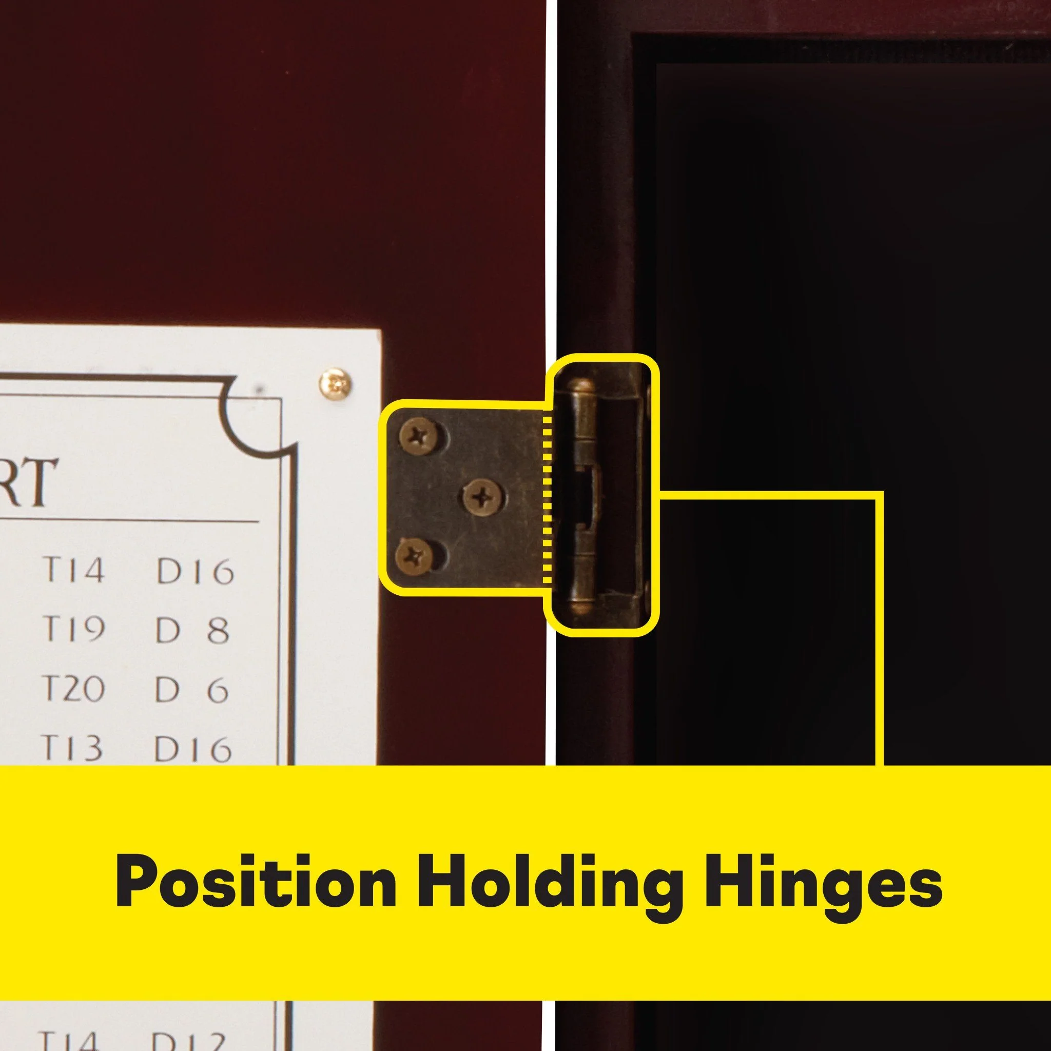 [OPEN BOX]  Viper Hudson Dartboard Cabinet - Image 6
