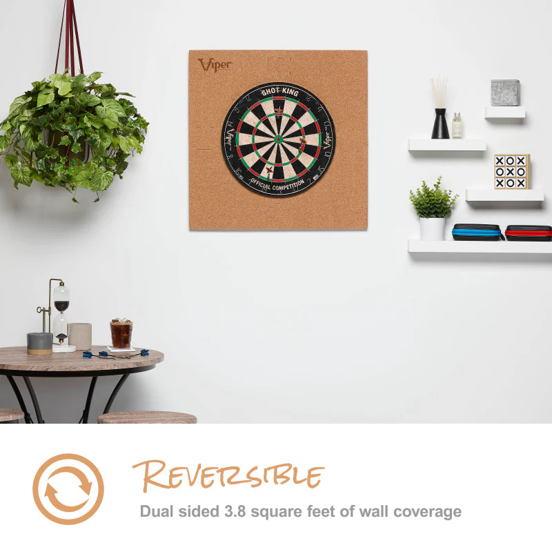 [OPEN BOX]  Viper Wall Defender II Dartboard Surround Cork - Image 2