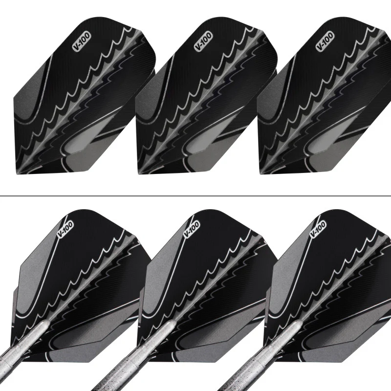 Viper Black Flux 90% Tungsten Steel or Soft Tip Conversion Darts Black/Silver 20 Grams - Image 7