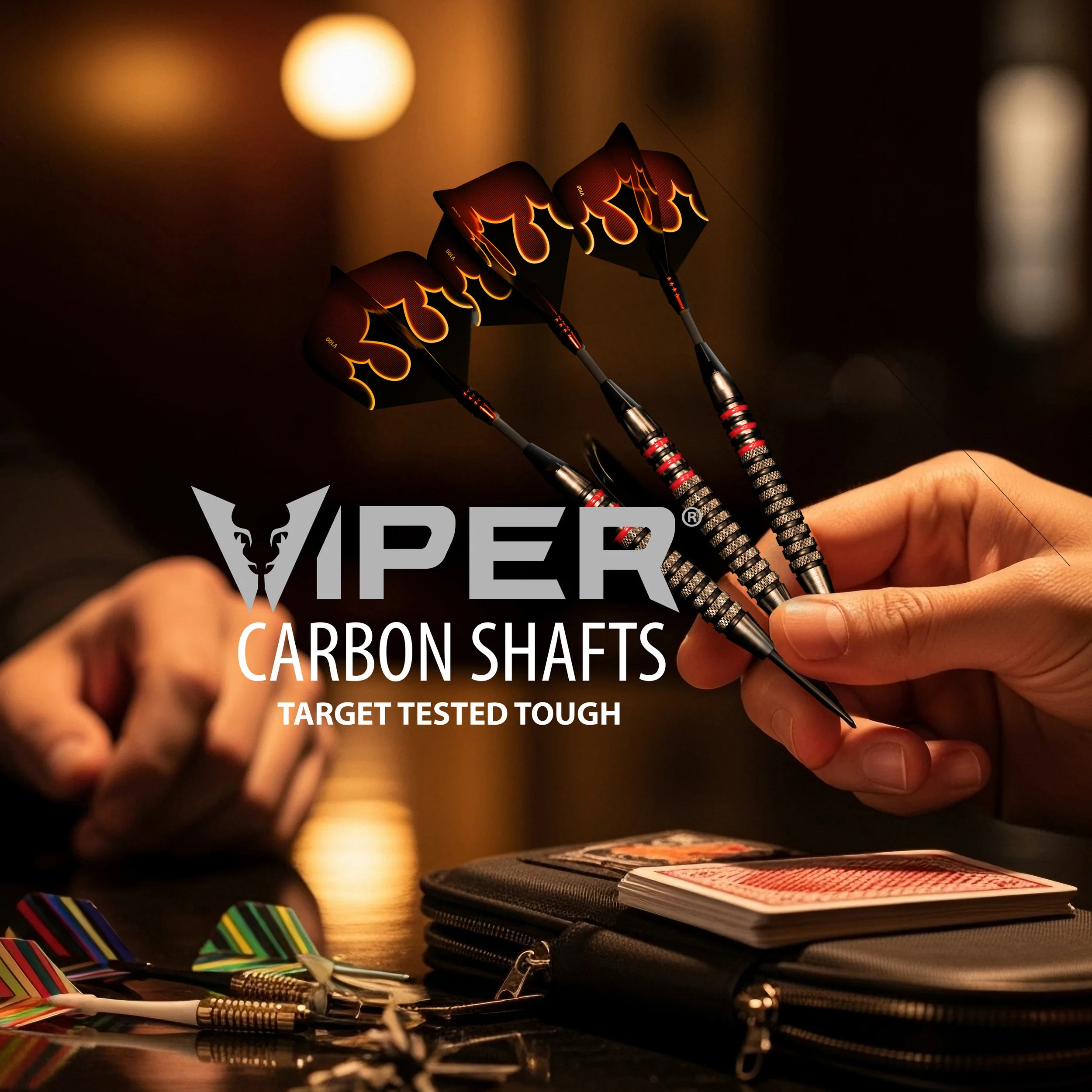 Viper Carbon Fiber Dart Shafts | InBetween | Blue - Image 4