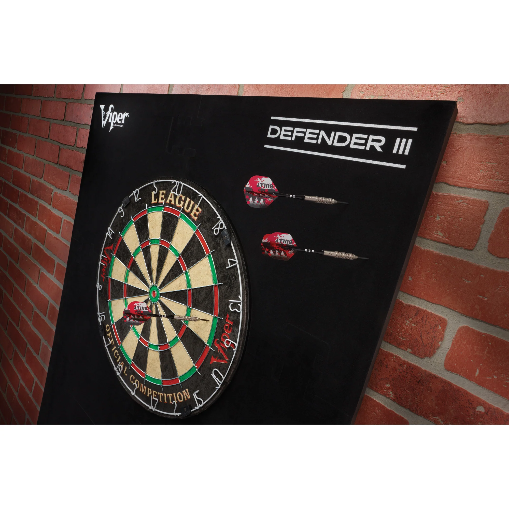 Viper Wall Defender III Dartboard Surround Green - Image 12